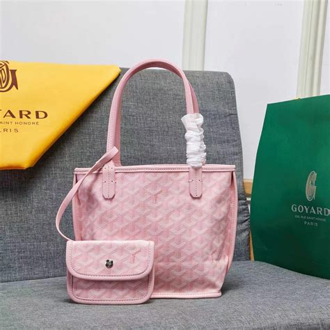 goyard anjou mini pink|anjou mini bag price 2023.